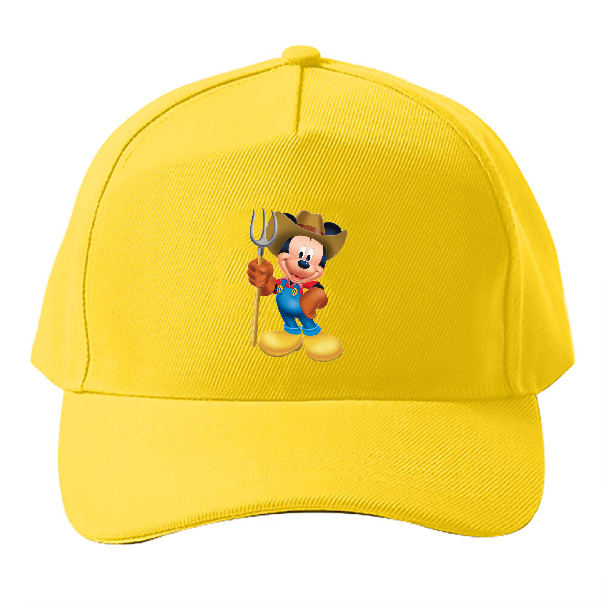 （画像用） ミッキーマウス Mickey Mouse ベースボールキャップ 綿100％ 男女兼用 帽子 スポーツ